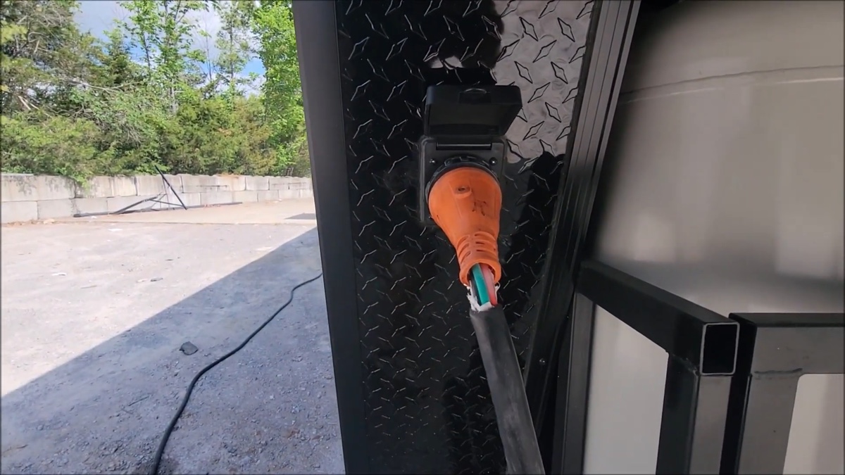 passenger-side 50A plug